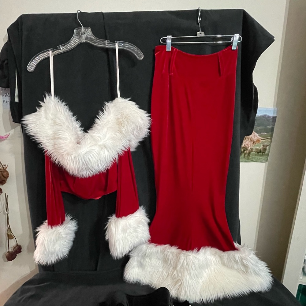 Miss Santa Pin up outfit Naughty IS Nice